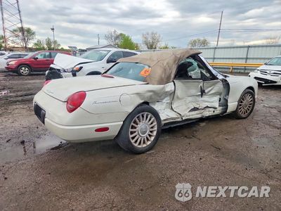 Trzecie zdjęcie samochodu z tyłu: 2005 FORD THUNDERBIRD 50TH ANNIVERSARY VIN:1FAHP69A35Y105546 - miniatura