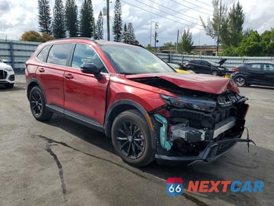Czwarte zdjęcie samochodu z boku: 2025 HONDA CR-V SPORT VIN:7FARS6H52SE104289 - miniatura