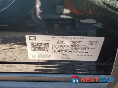 Zdjęcie 13 z 13 samochodu: 2023 CHEVROLET TRAVERSE RS VIN:1GNEVJKW0PJ342039 - miniatura