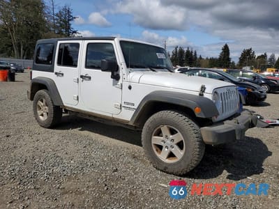 Czwarte zdjęcie samochodu z boku: 2013 JEEP WRANGLER UNLIMITED SPORT VIN:1C4HJWDG4DL553961 - miniatura