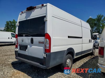 Trzecie zdjęcie samochodu z tyłu: 2019 RAM PROMASTER 3500 DELIVERY VAN VIN:3C6URVJG0KE501598 - miniatura