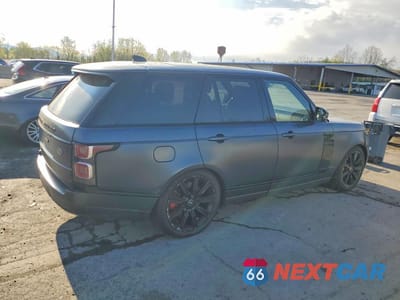 Trzecie zdjęcie samochodu z tyłu: 2019 LAND ROVER RANGE ROVER HSE VIN:SALGS2SV6KA533604 - miniatura