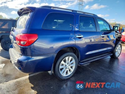 Trzecie zdjęcie samochodu z tyłu: 2008 TOYOTA SEQUOIA LIMITED VIN:5TDBY68A88S004887 - miniatura