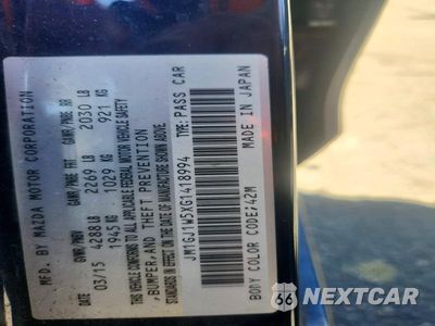 Zdjęcie 12 z 12 samochodu: 2016 MAZDA 6 GRAND TOURING VIN:JM1GJ1W5XG1418994 - miniatura