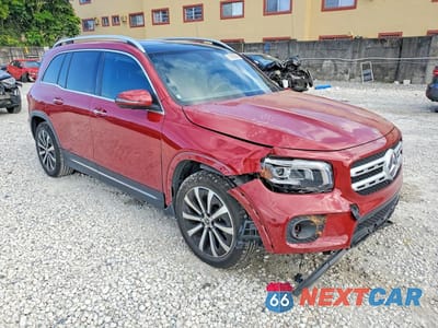 Czwarte zdjęcie samochodu z boku: 2023 MERCEDES-BENZ GLB 250 VIN:W1N4M4GB5PW276078 - miniatura