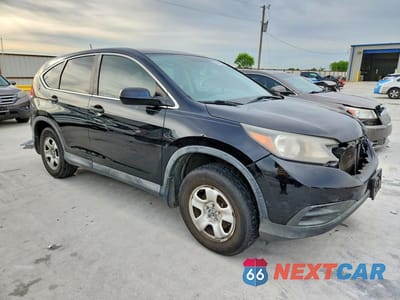 Czwarte zdjęcie samochodu z boku: 2014 HONDA CR-V LX VIN:2HKRM3H32EH502126 - miniatura