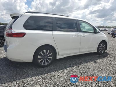Trzecie zdjęcie samochodu z tyłu: 2020 TOYOTA SIENNA LIMITED PREMIUM 7-PASSENGER VIN:5TDYZ3DC1LS041737 - miniatura