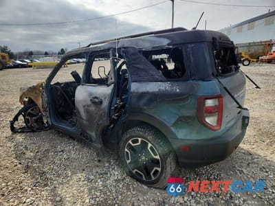 Drugie zdjęcie samochodu z przodu: 2021 FORD BRONCO SPORT OUTER BANKS VIN:3FMCR9C67MRB36683 - miniatura