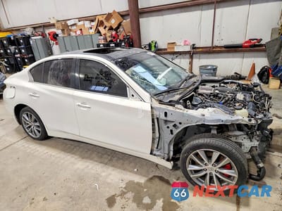 Czwarte zdjęcie samochodu z boku: 2016 INFINITI Q50 2.0T VIN:JN1CV7ARXGM250193 - miniatura