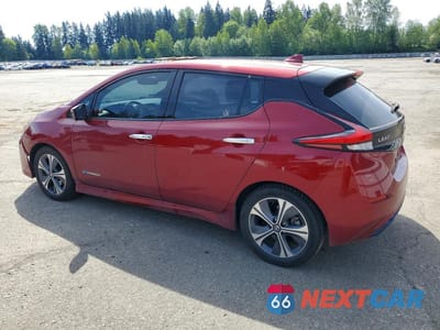 Drugie zdjęcie samochodu z przodu: 2018 NISSAN LEAF SL VIN:1N4AZ1CP9JC314454 - miniatura