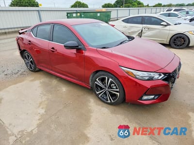 Czwarte zdjęcie samochodu z boku: 2021 NISSAN SENTRA SR VIN:3N1AB8DV9MY257594 - miniatura