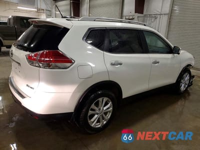 Trzecie zdjęcie samochodu z tyłu: 2015 NISSAN ROGUE SV VIN:5N1AT2MV6FC786838 - miniatura