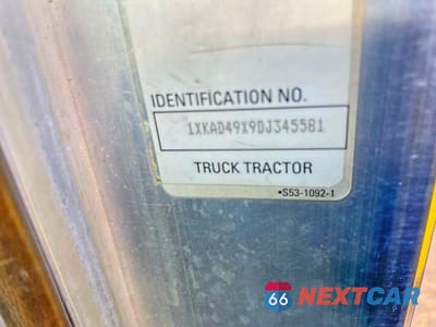 Zdjęcie 10 z 10 samochodu: 2013 KENWORTH CONSTRUCTION T660 VIN:1XKAD49X9DJ345581 - miniatura