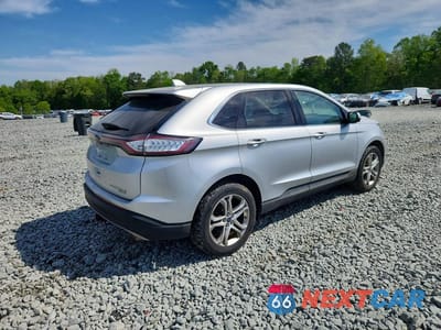 Trzecie zdjęcie samochodu z tyłu: 2017 FORD EDGE TITANIUM VIN:2FMPK3K93HBB34304 - miniatura