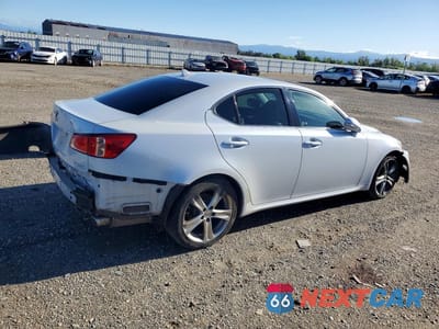 Trzecie zdjęcie samochodu z tyłu: 2011 LEXUS IS 250 BASE VIN:JTHBF5C27B5136762 - miniatura