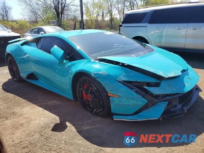 Czwarte zdjęcie samochodu z boku: 2024 LAMBORGHINI HURACAN TECNICA VIN:ZHWUB6ZF7RLA27403 - miniatura
