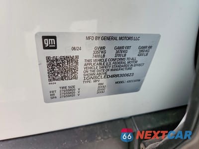Zdjęcie 13 z 13 samochodu: 2024 CHEVROLET TAHOE C1500 VIN:1GNSCLED4RR300623 - miniatura