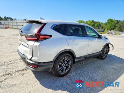Trzecie zdjęcie samochodu z tyłu: 2022 HONDA CR-V EXL VIN:5J6RW2H88NL000503 - miniatura