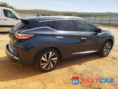 Trzecie zdjęcie samochodu z tyłu: 2017 NISSAN MURANO PLATINUM VIN:5N1AZ2MH1HN172151 - miniatura