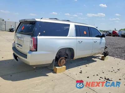 Trzecie zdjęcie samochodu z tyłu: 2015 GMC YUKON XL K1500 SLT VIN:1GKS2HKC4FR611389 - miniatura