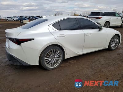 Trzecie zdjęcie samochodu z tyłu: 2021 LEXUS IS 300 BASE VIN:JTHD81F20M5045567 - miniatura
