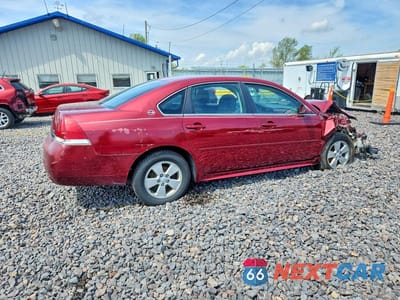 Trzecie zdjęcie samochodu z tyłu: 2009 CHEVROLET IMPALA 1LT VIN:2G1WT57K591182374 - miniatura
