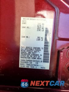 Zdjęcie 12 z 12 samochodu: 2010 NISSAN ALTIMA 2.5 VIN:1N4AL2AP6AN505618 - miniatura