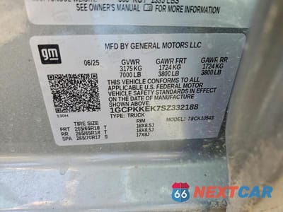 Zdjęcie 12 z 12 samochodu: 2025 CHEVROLET SILVERADO K1500 LT-L VIN:1GCPKKEK7SZ332188 - miniatura