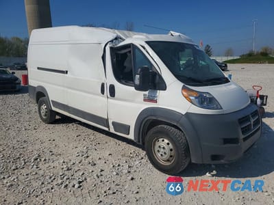 Czwarte zdjęcie samochodu z boku: 2018 RAM PROMASTER 2500 DELIVERY VAN VIN:3C6TRVDG7JE106002 - miniatura