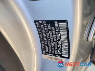Zdjęcie 12 z 12 samochodu: 2016 PORSCHE PANAMERA 2 VIN:WP0AA2A71GL002129 - miniatura