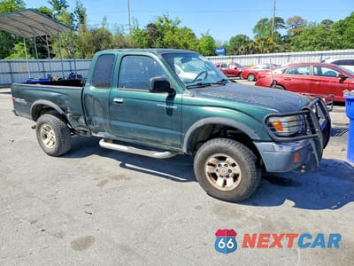 Czwarte zdjęcie samochodu z boku: 2000 TOYOTA TACOMA XTRACAB PRERUNNER VIN:5TESN92N5YZ710918 - miniatura
