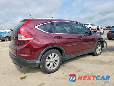 Trzecie zdjęcie samochodu z tyłu: 2013 HONDA CR-V EXL VIN:5J6RM3H7XDL049767 - miniatura