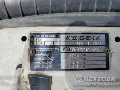 Zdjęcie 12 z 12 samochodu: 1990 MERCEDES BENZ 560 SEL VIN:WDB1260391A537423 - miniatura
