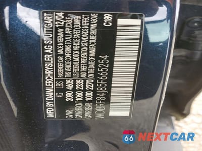 Zdjęcie 12 z 12 samochodu: 2005 MERCEDES-BENZ C 320 4MATIC VIN:WDBRF84J85F665254 - miniatura