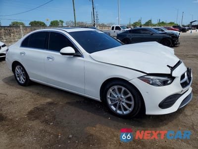 Czwarte zdjęcie samochodu z boku: 2024 MERCEDES-BENZ C 300 VIN:W1KAF4GB4RR174119 - miniatura