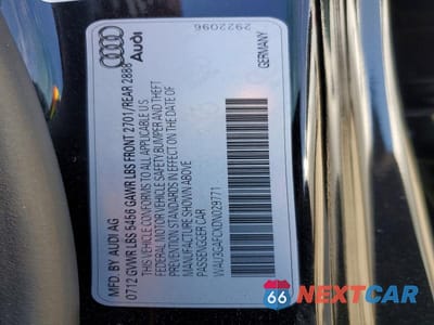 Zdjęcie 13 z 13 samochodu: 2013 AUDI A7 PRESTIGE VIN:WAU3GAFCXDN029771 - miniatura