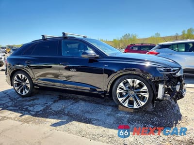 Czwarte zdjęcie samochodu z boku: 2025 AUDI Q8 PREMIUM PLUS S-LINE VIN:WA1EVBF11SD037535 - miniatura