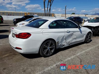 Trzecie zdjęcie samochodu z tyłu: 2020 BMW 430I VIN:WBA4Z1C09L5N39455 - miniatura