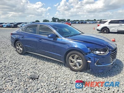 Czwarte zdjęcie samochodu z boku: 2020 HYUNDAI SONATA SE VIN:5NPEG4JA2LH050177 - miniatura