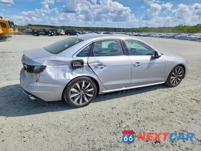 Trzecie zdjęcie samochodu z tyłu: 2020 AUDI A4 PREMIUM PLUS VIN:WAUHMAF4XLA073816 - miniatura