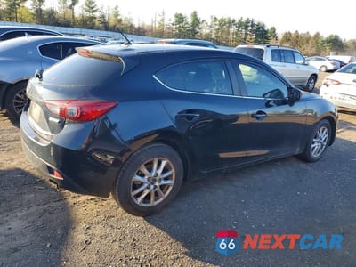 Trzecie zdjęcie samochodu z tyłu: 2015 MAZDA 3 TOURING VIN:3MZBM1L79FM156181 - miniatura