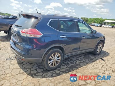 Trzecie zdjęcie samochodu z tyłu: 2016 NISSAN ROGUE SV VIN:KNMAT2MV7GP673415 - miniatura