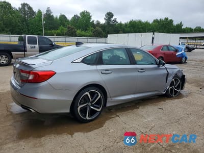 Trzecie zdjęcie samochodu z tyłu: 2021 HONDA ACCORD SPORT SE VIN:1HGCV1F49MA018089 - miniatura
