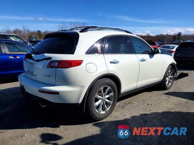 Trzecie zdjęcie samochodu z tyłu: 2007 INFINITI FX35 BASE VIN:JNRAS08W67X201104 - miniatura