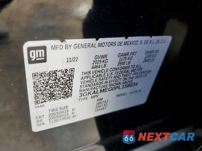 Zdjęcie 13 z 13 samochodu: 2023 GMC TERRAIN SLE VIN:3GKALMEG0PL158834 - miniatura