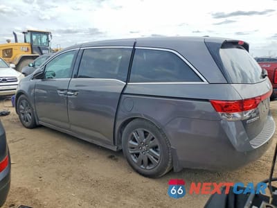 Drugie zdjęcie samochodu z przodu: 2015 HONDA ODYSSEY TOURING VIN:5FNRL5H95FB113130 - miniatura