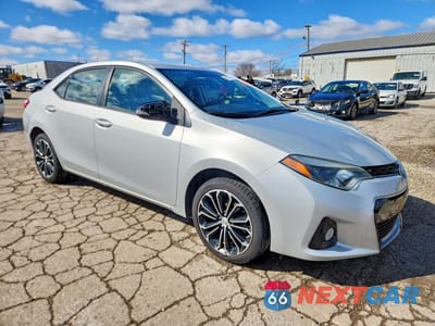 Czwarte zdjęcie samochodu z boku: 2014 TOYOTA COROLLA S PLUS VIN:2T1BURHE1EC223629 - miniatura