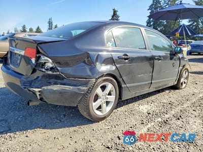 Trzecie zdjęcie samochodu z tyłu: 2009 HONDA CIVIC LX-S VIN:19XFA16669E015440 - miniatura