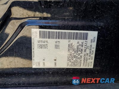 Zdjęcie 12 z 12 samochodu: 2019 NISSAN MAXIMA 3.5 SR VIN:1N4AA6AV2KC362322 - miniatura