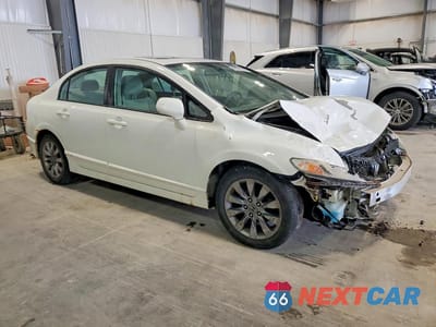 Czwarte zdjęcie samochodu z boku: 2009 HONDA CIVIC EX VIN:19XFA16809E000644 - miniatura